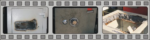 Entsorgung von beschädigtem Tresor